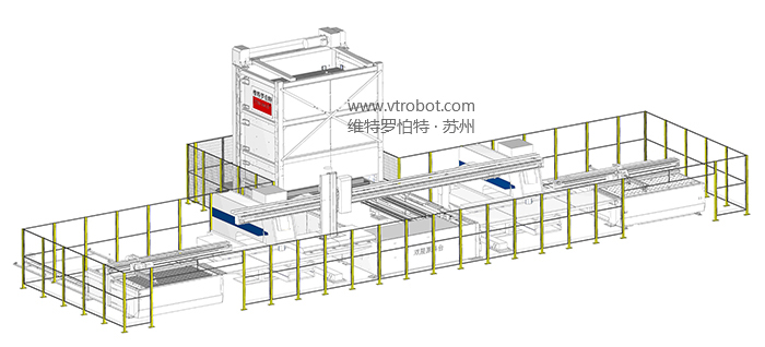 VFP冲床柔性生产线