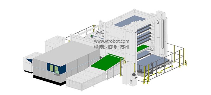 紧凑性激光切割工作站